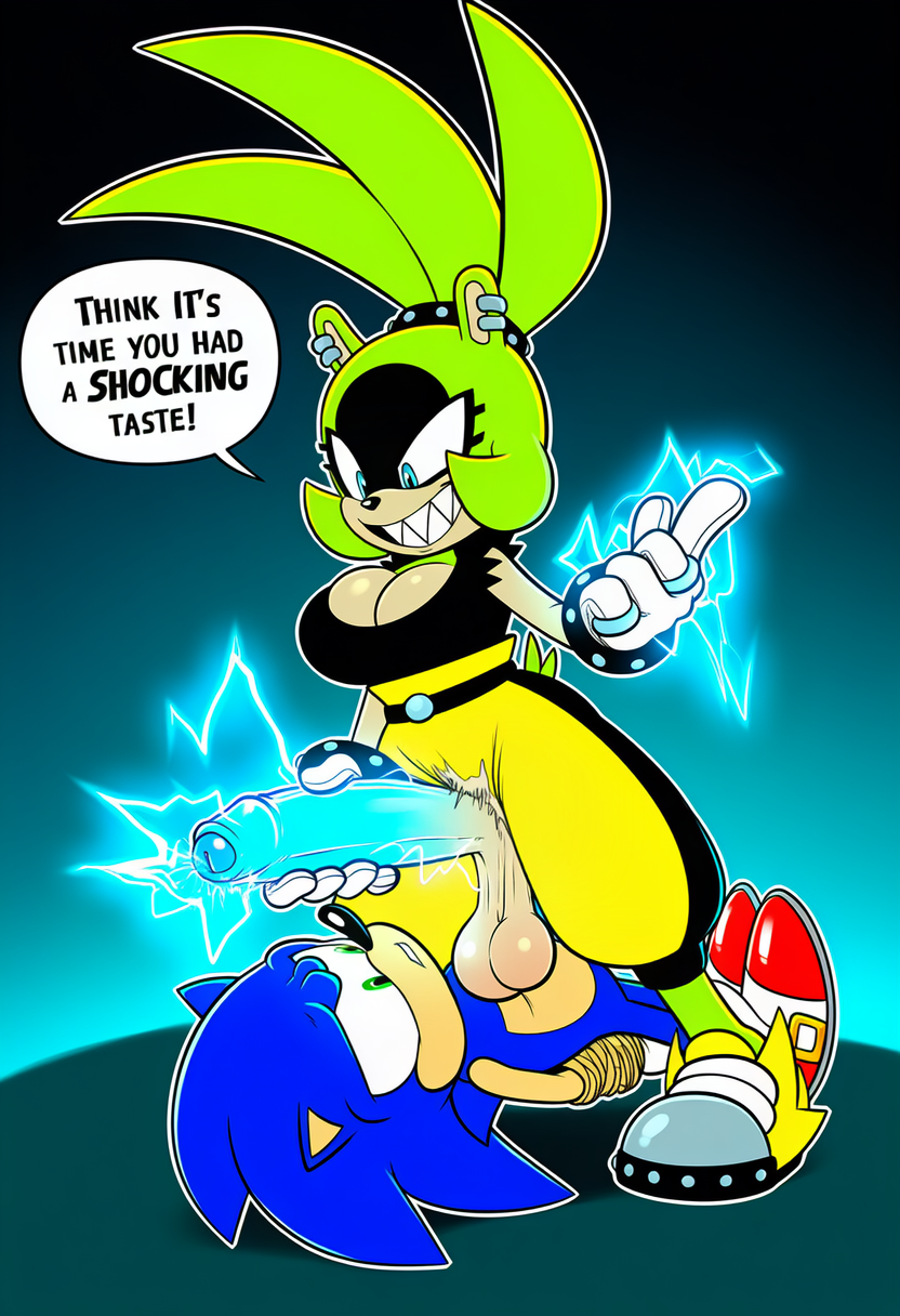 sonic the hedgehog and surge the tenrec (sonic the hedgehog (series) and etc) directed by boxen549