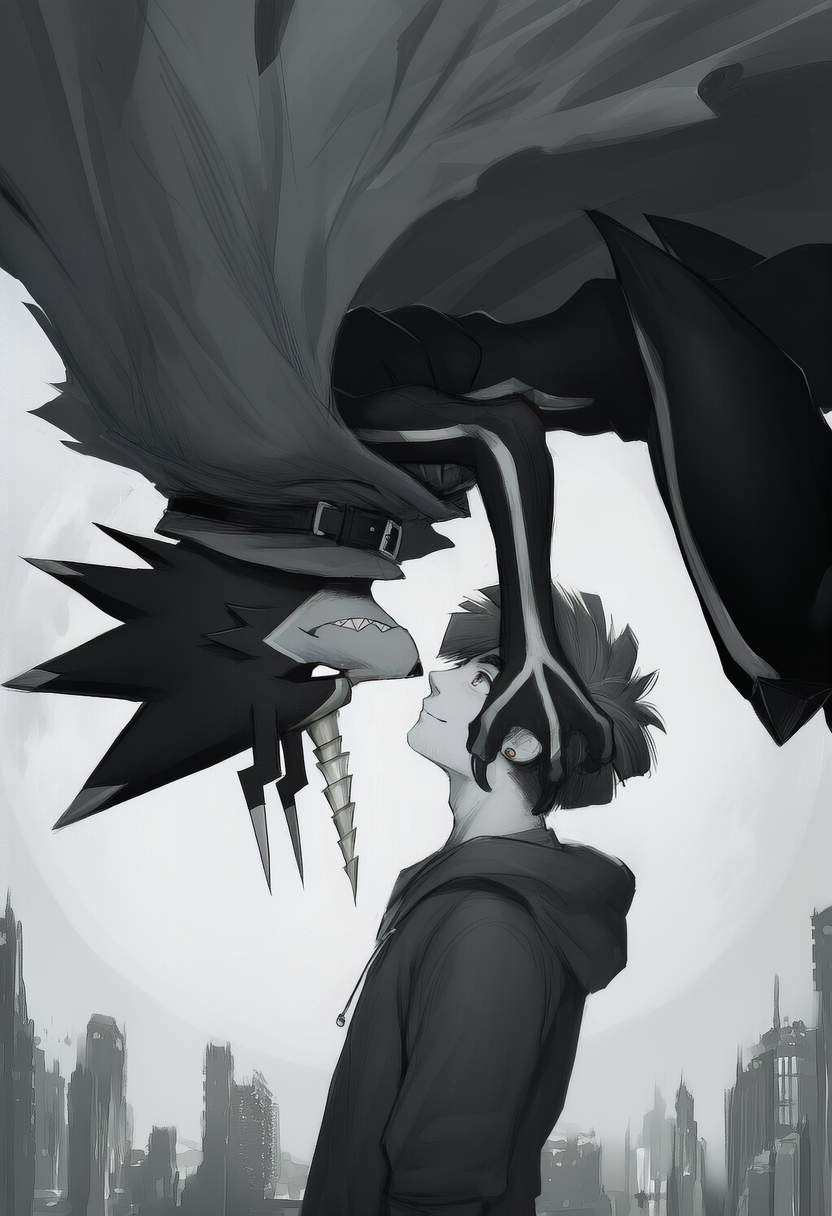 hiro amanokawa (digimon ghost game and etc) directed by ratarang (director)