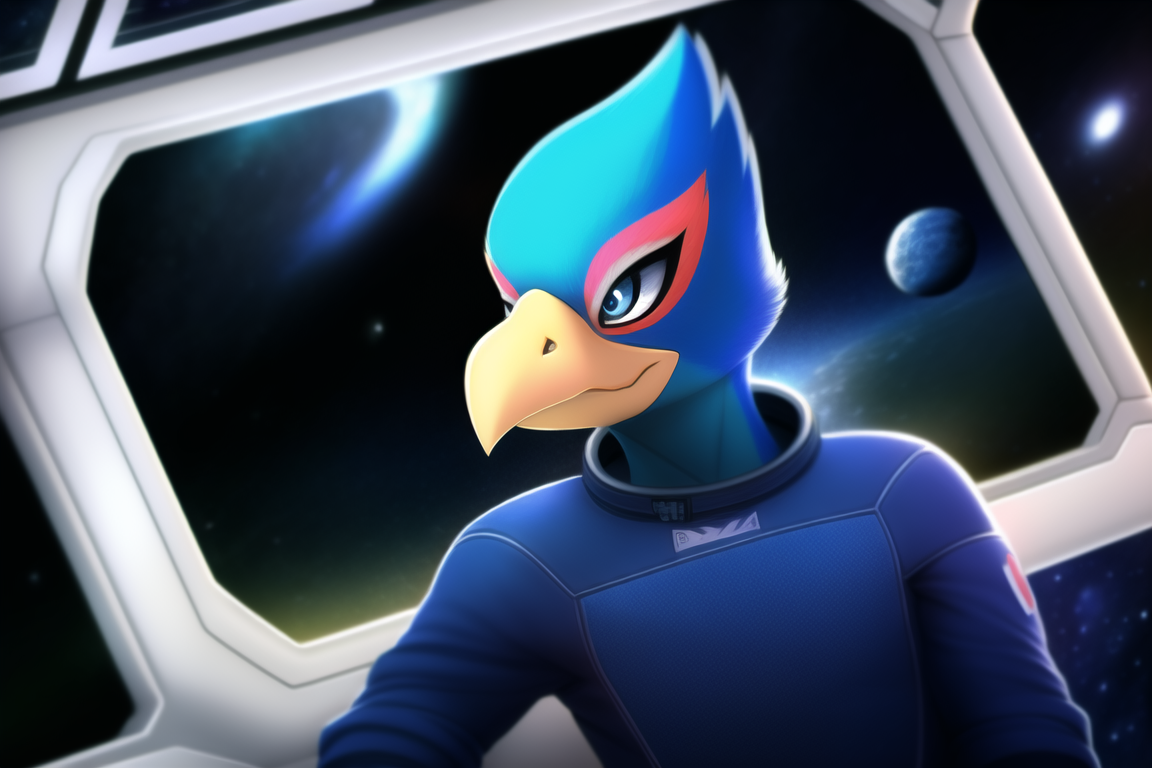 falco lombardi (nintendo and etc) directed by sergalbutt