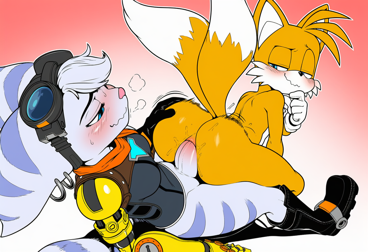 miles prower and rivet (sonic the hedgehog (series) and etc) directed by unknown director