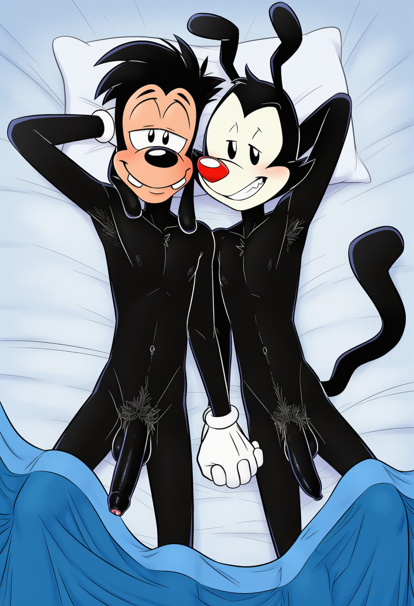 max goof and yakko warner (warner brothers and etc) directed by boxen549