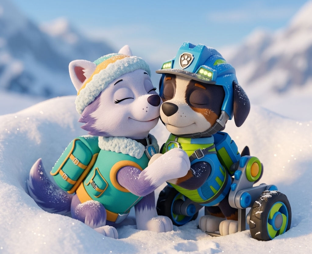 everest and rex (paw patrol) directed by moriz