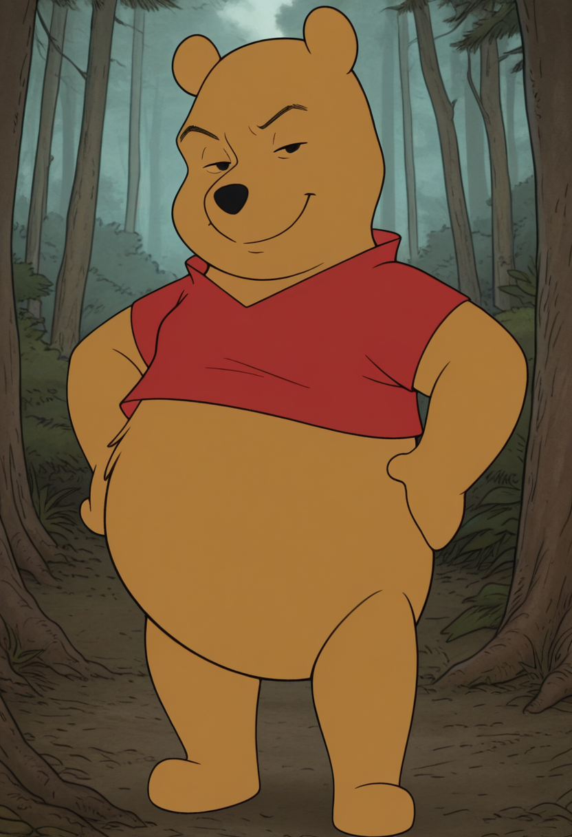 pooh bear (winnie the pooh (franchise) and etc) directed by boxen549
