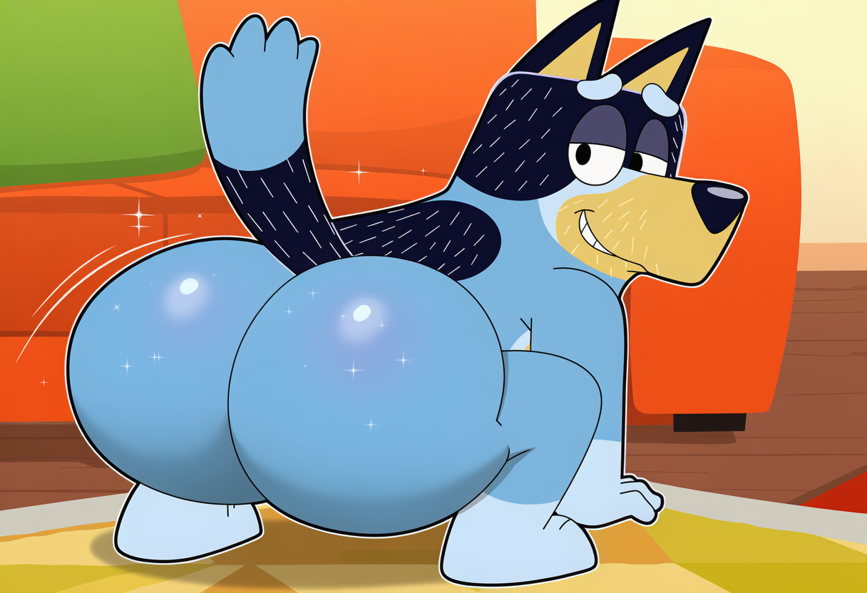 bandit heeler (bluey (series)) directed by boxen549