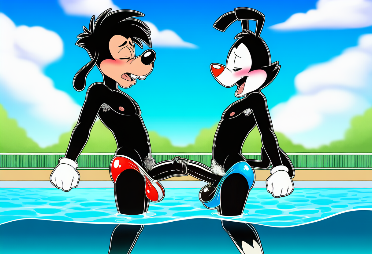 max goof and yakko warner (warner brothers and etc) directed by boxen549
