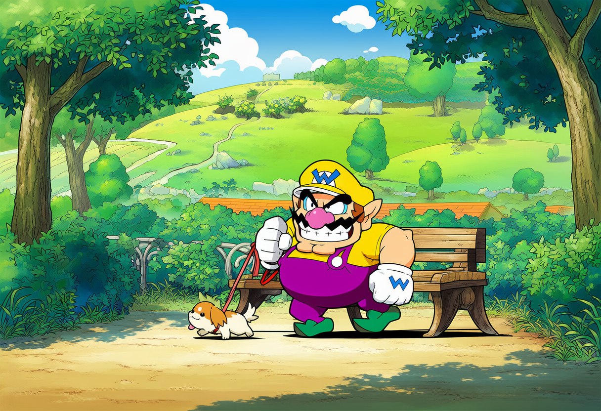 wario (mario bros and etc) directed by unknown director