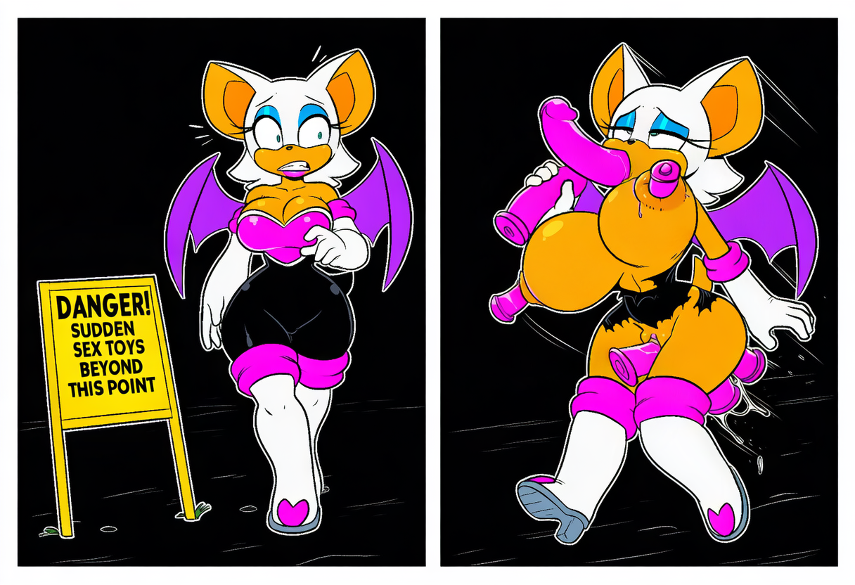 rouge the bat (sonic the hedgehog (series) and etc) directed by boxen549
