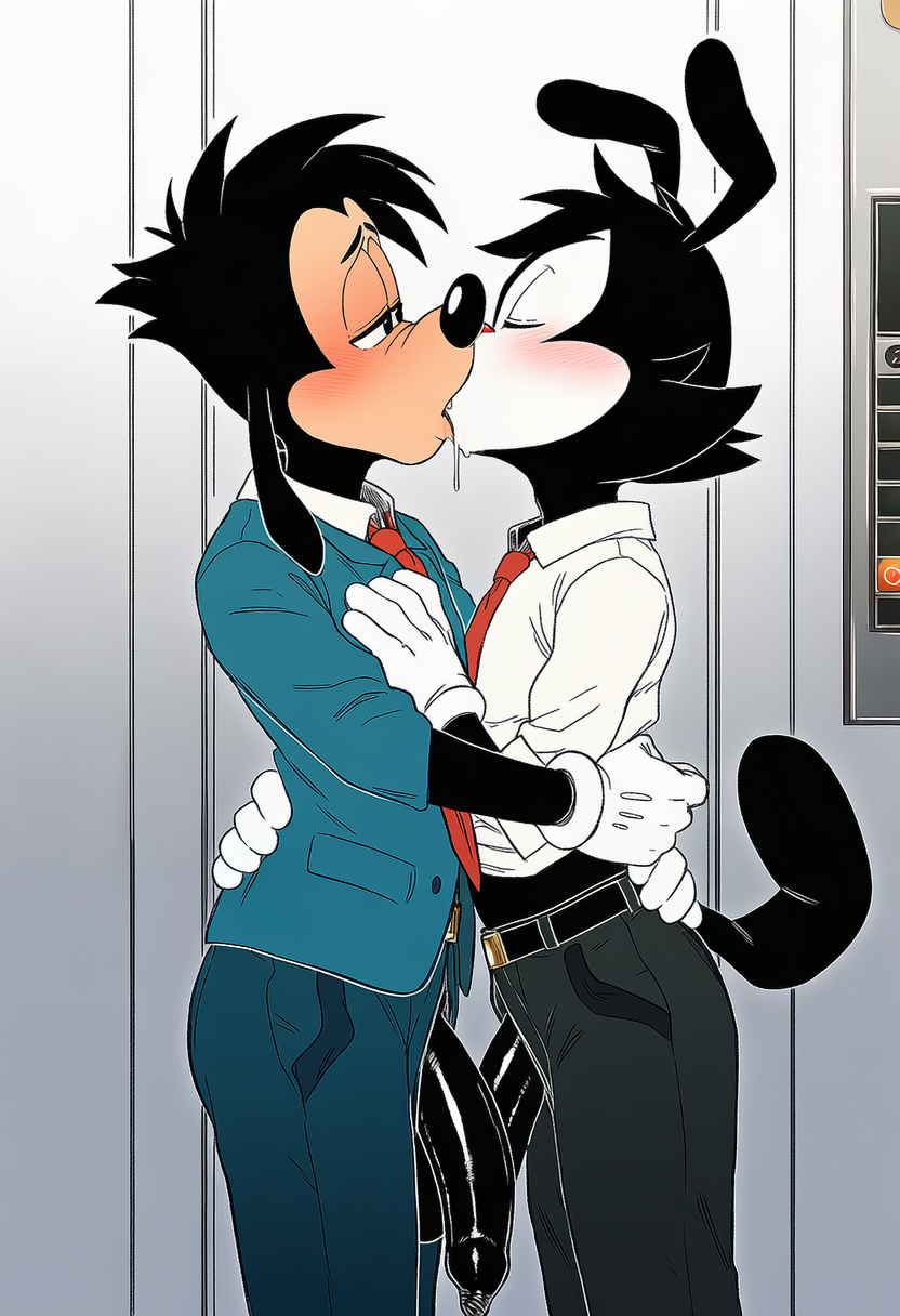 max goof and yakko warner (warner brothers and etc) directed by boxen549