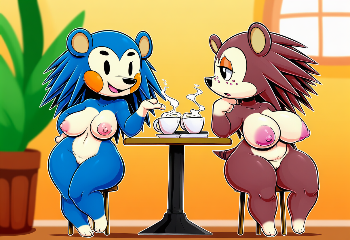 mabel able and sable able (animal crossing and etc) directed by boxen549