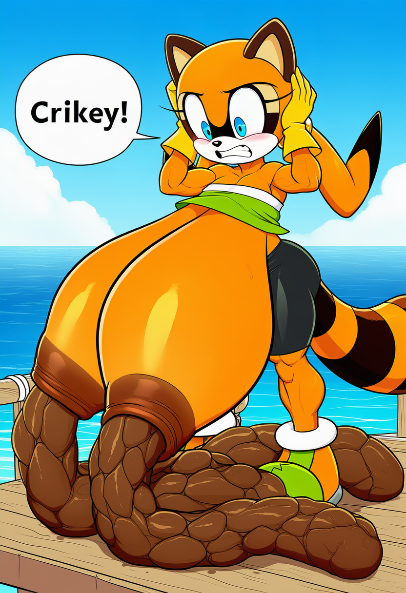 marine the raccoon (sonic the hedgehog (series) and etc) directed by boxen549