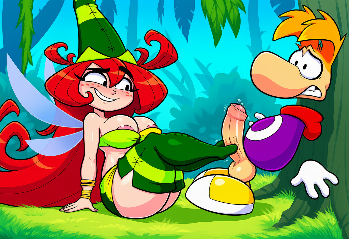 betilla and rayman (rayman (series) and etc) directed by boxen549
