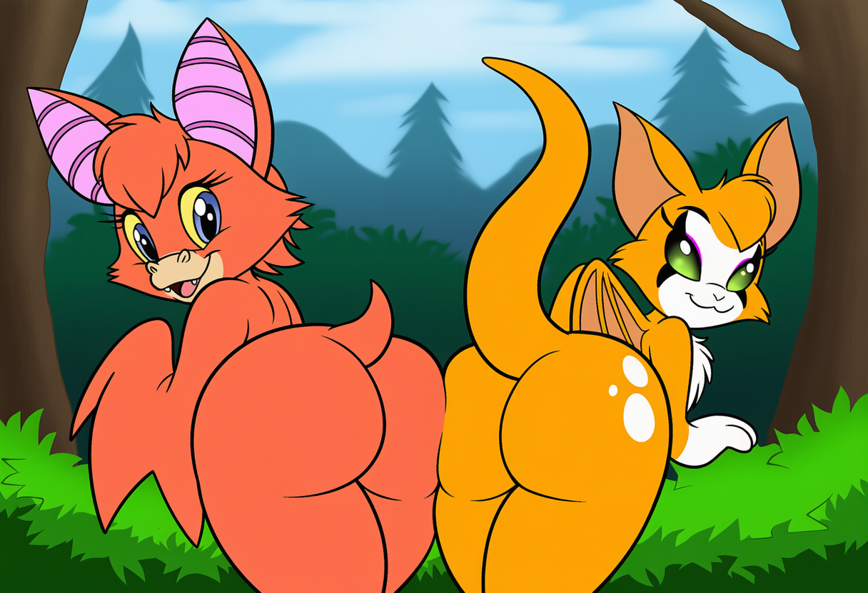 fidget and foxglove (chip n dale rescue rangers and etc) directed by boxen549