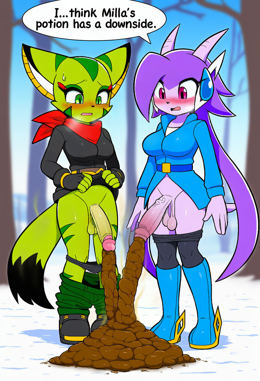 carol tea and sash lilac (freedom planet and etc) directed by boxen549