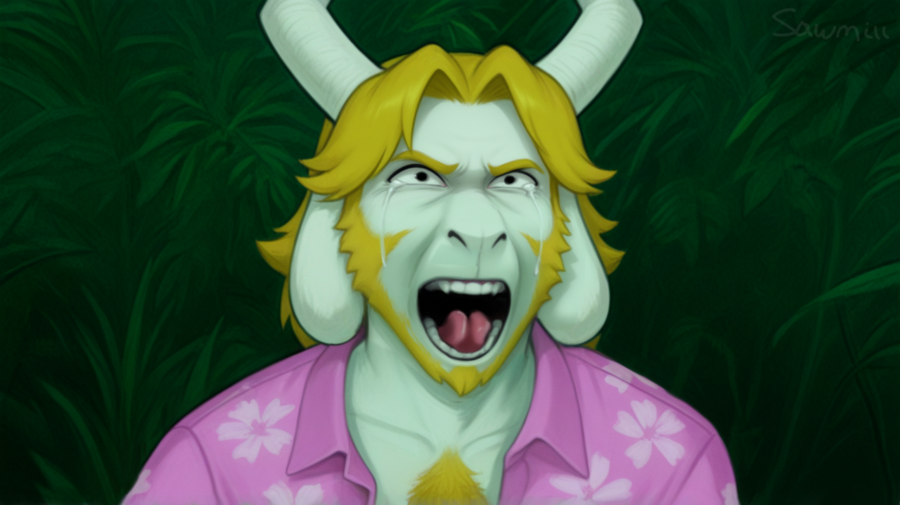 asgore dreemurr (undertale (series)) directed by sawmill