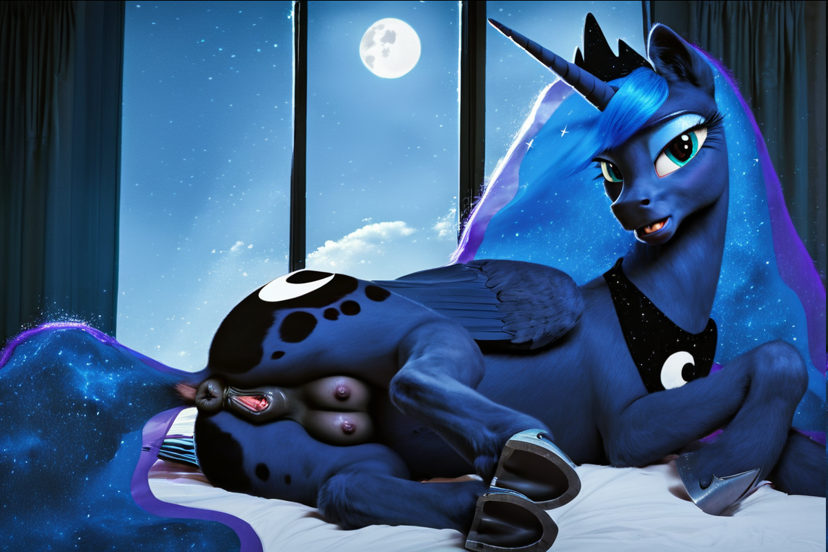 princess luna (friendship is magic and etc) directed by jelloponies