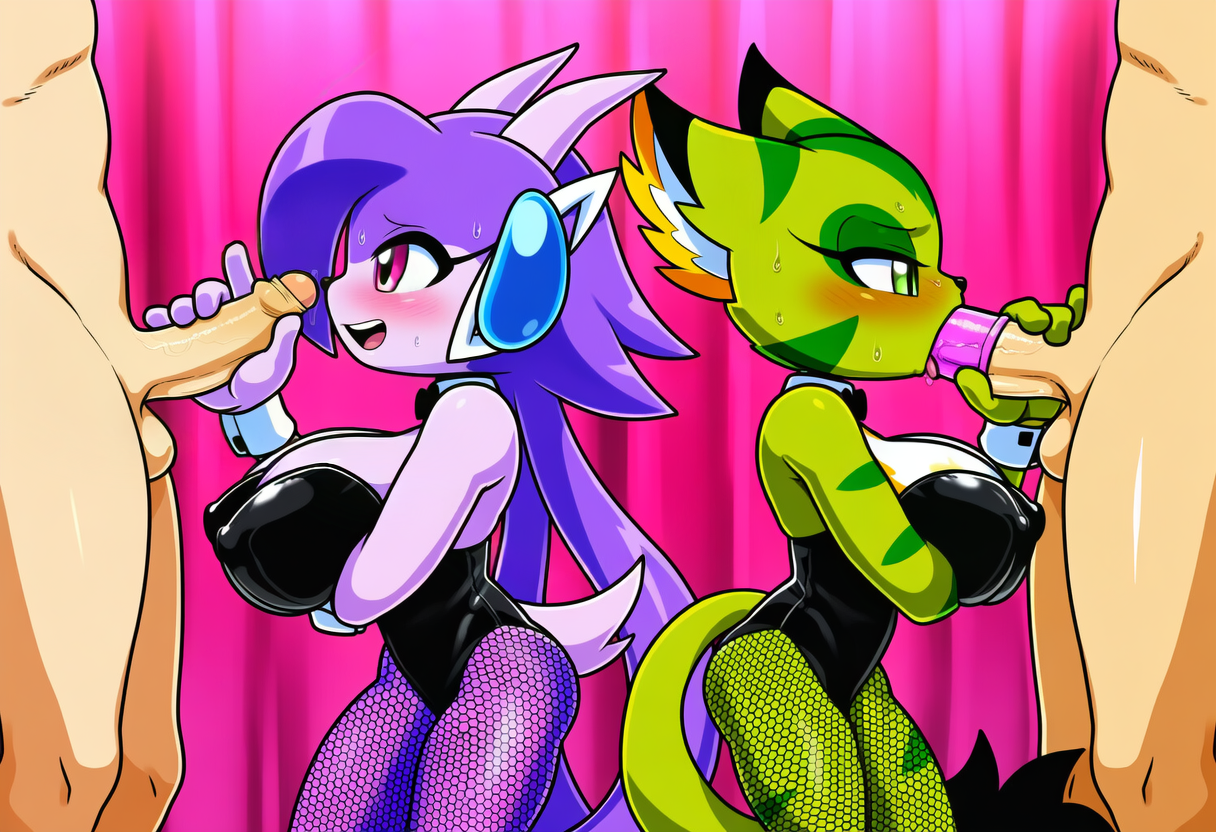 carol tea and sash lilac (freedom planet and etc) directed by boxen549