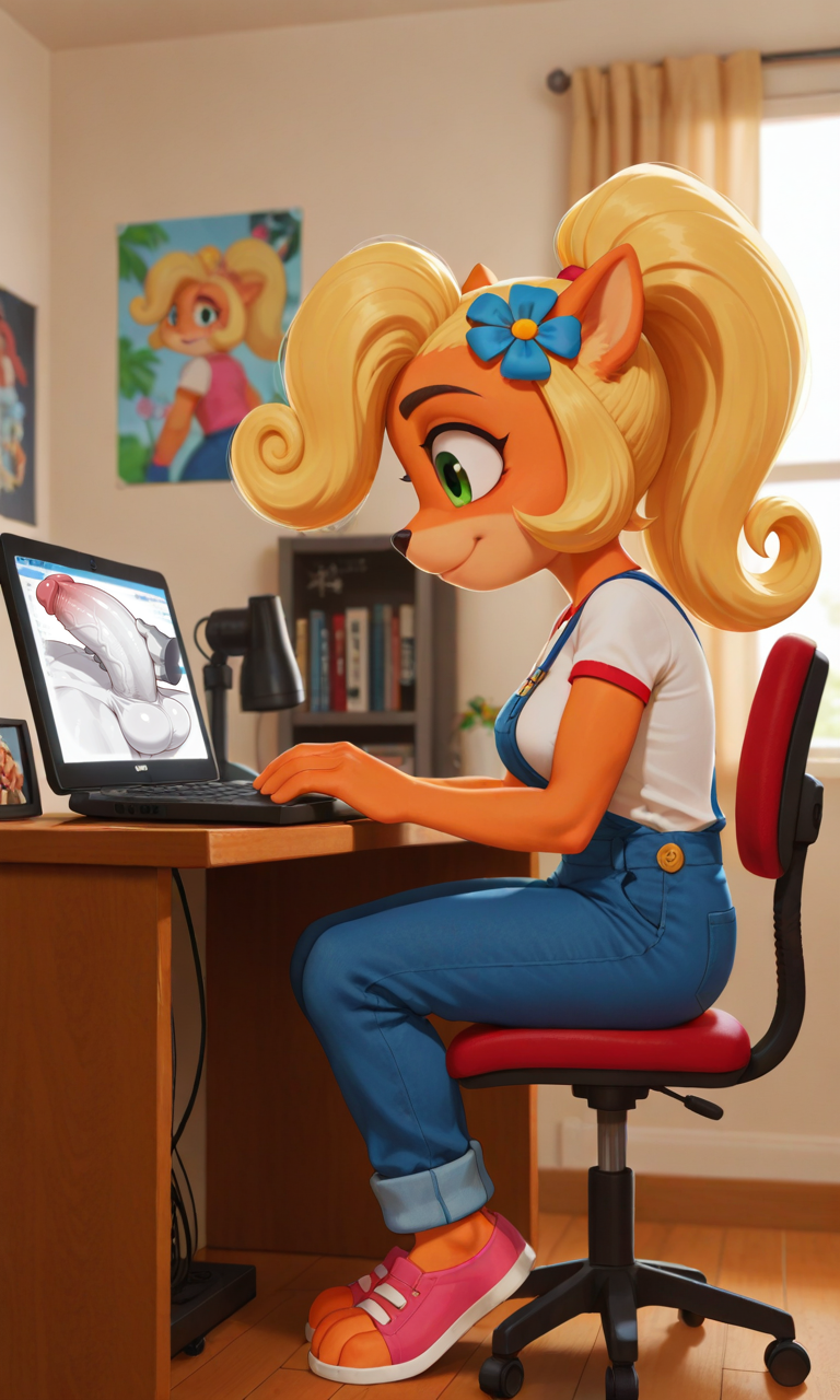 coco bandicoot (crash bandicoot (series) and etc) directed by anonymous director