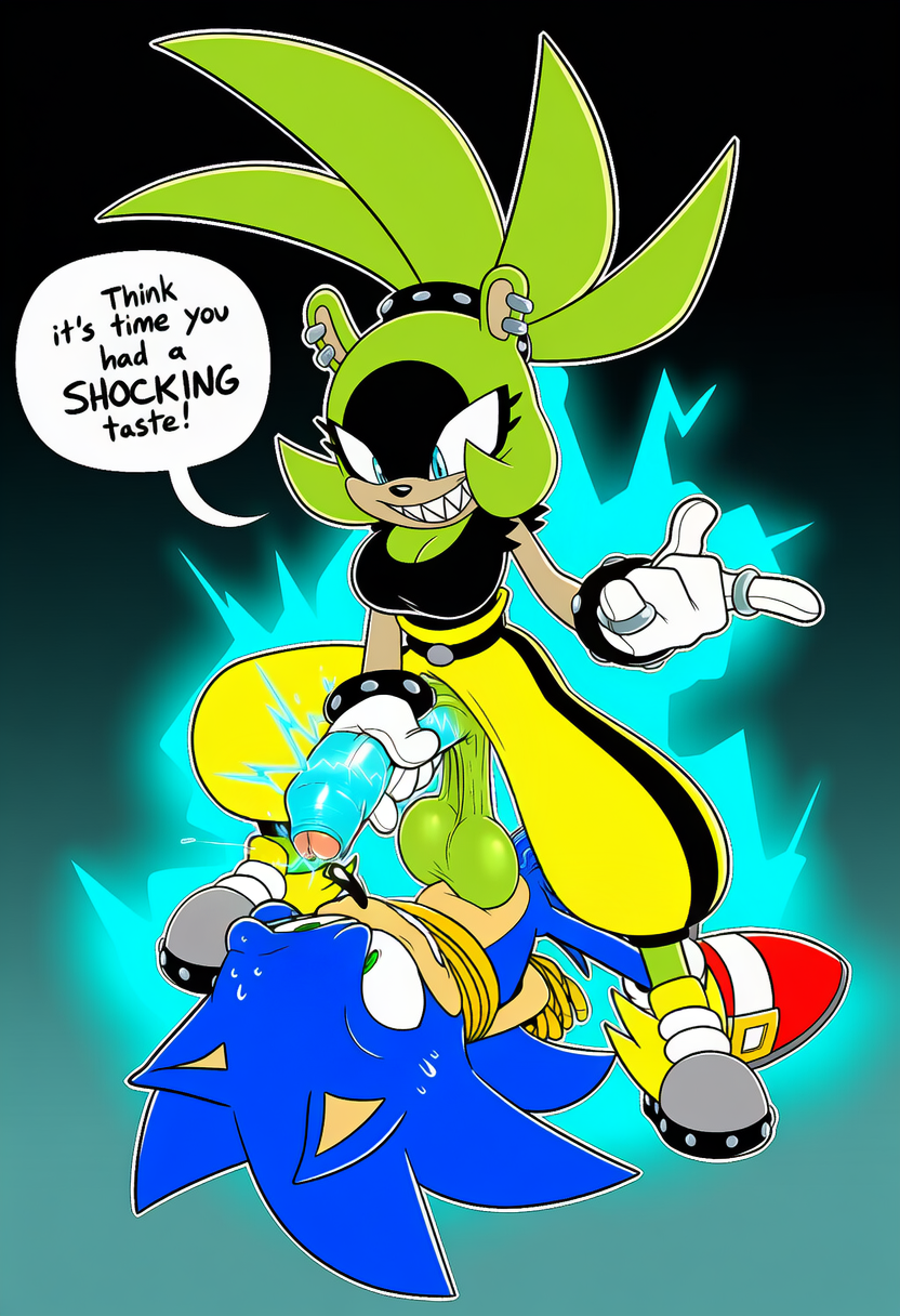 sonic the hedgehog and surge the tenrec (sonic the hedgehog (series) and etc) directed by boxen549