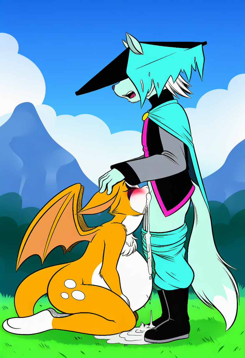 dust and fidget (dust: an elysian tail) directed by boxen549