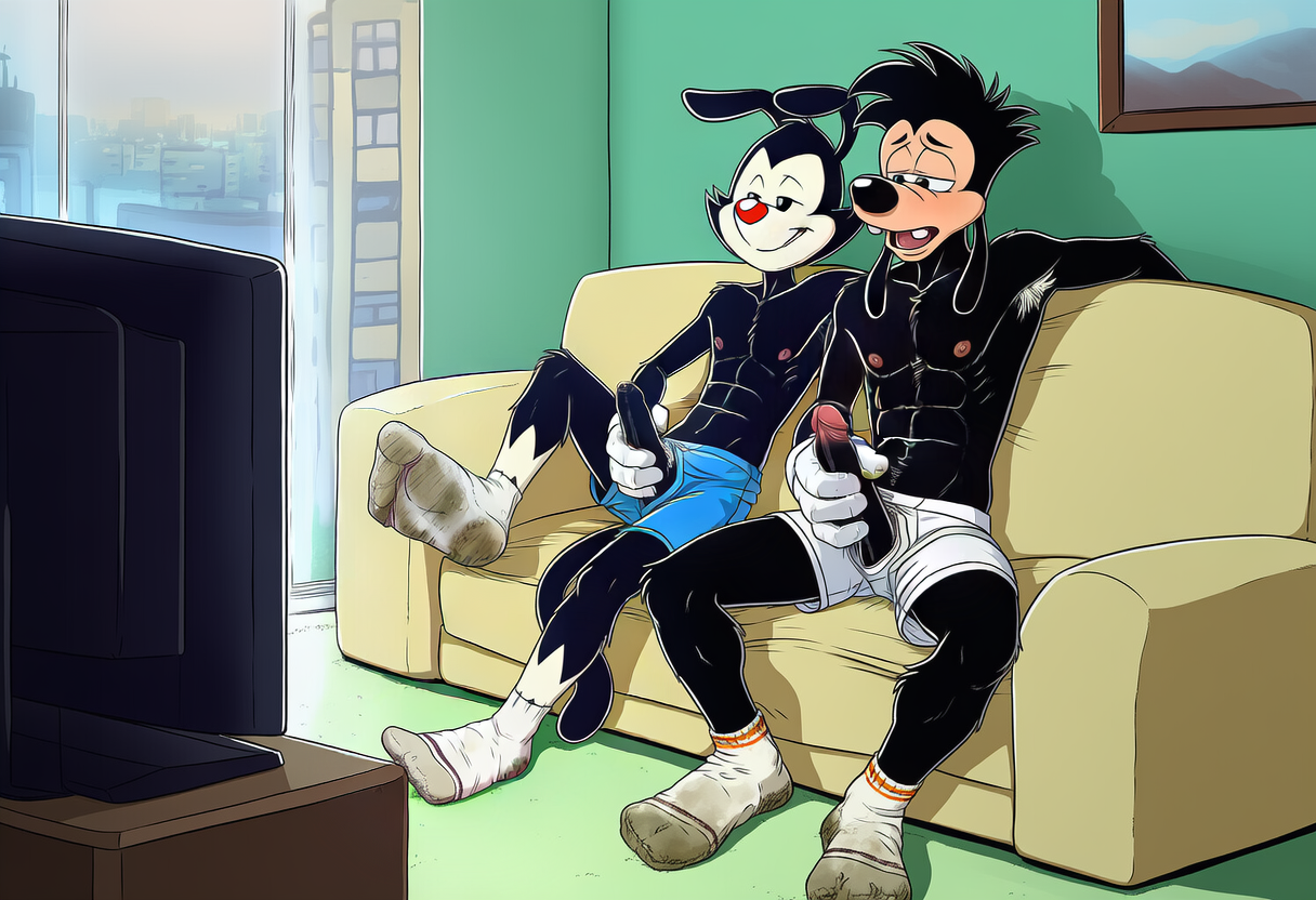 max goof and yakko warner (warner brothers and etc) directed by boxen549