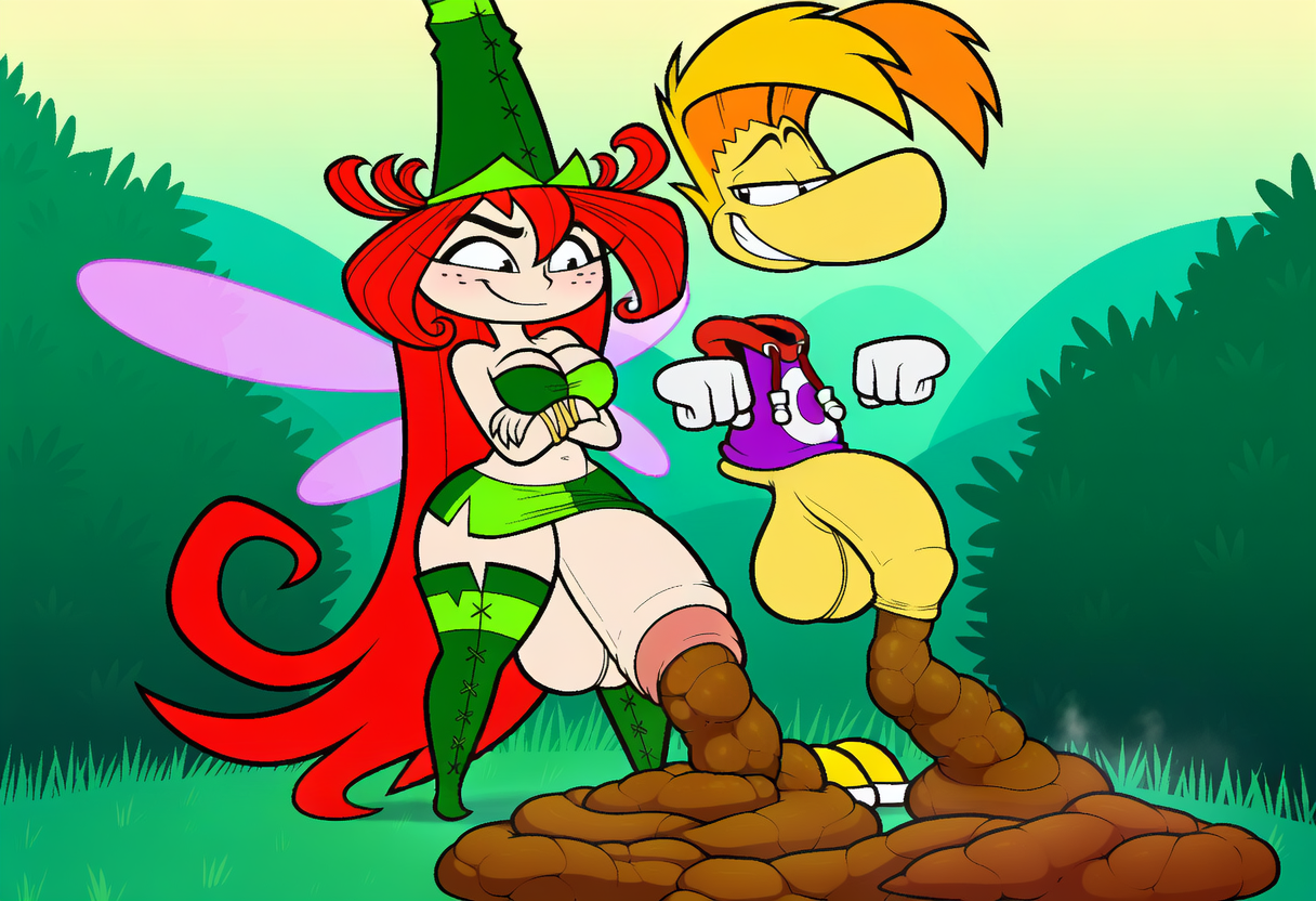 betilla and rayman (rayman (series) and etc) directed by boxen549