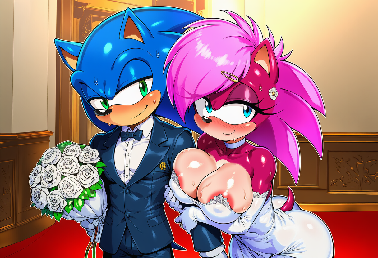 sonia the hedgehog and sonic the hedgehog (sonic the hedgehog (series) and etc)