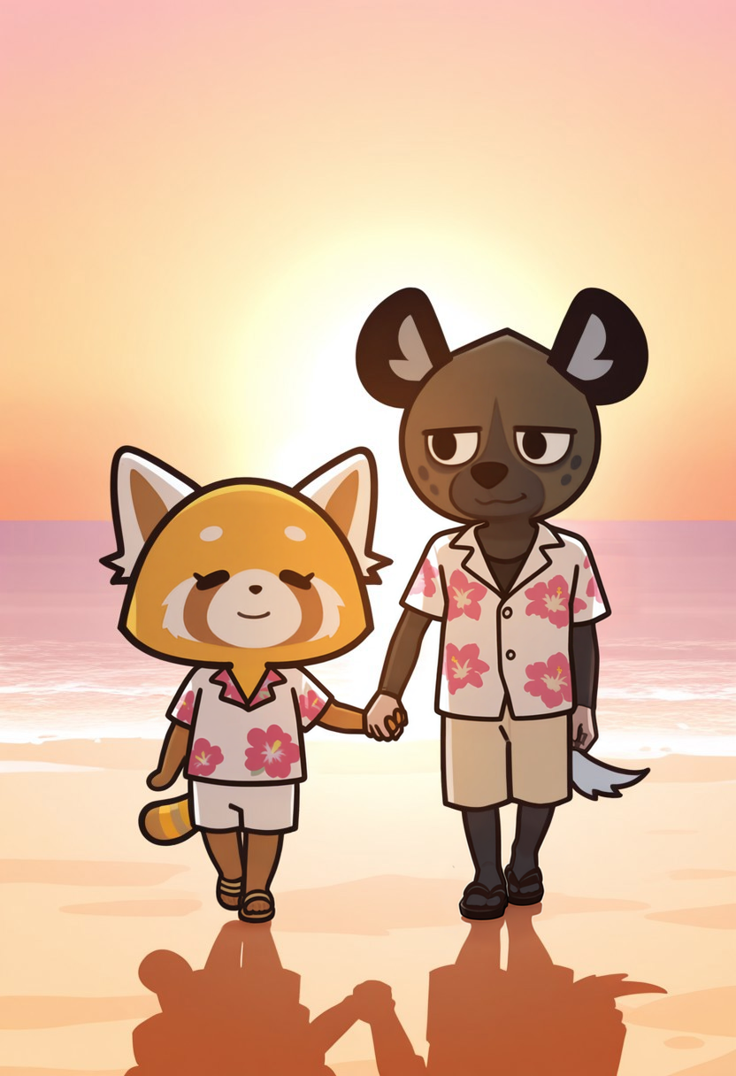 haida and retsuko (aggretsuko and etc) directed by foxntail