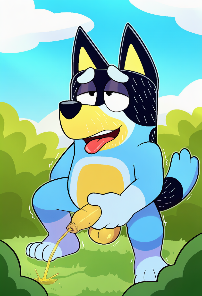 bandit heeler (bluey (series)) directed by boxen549