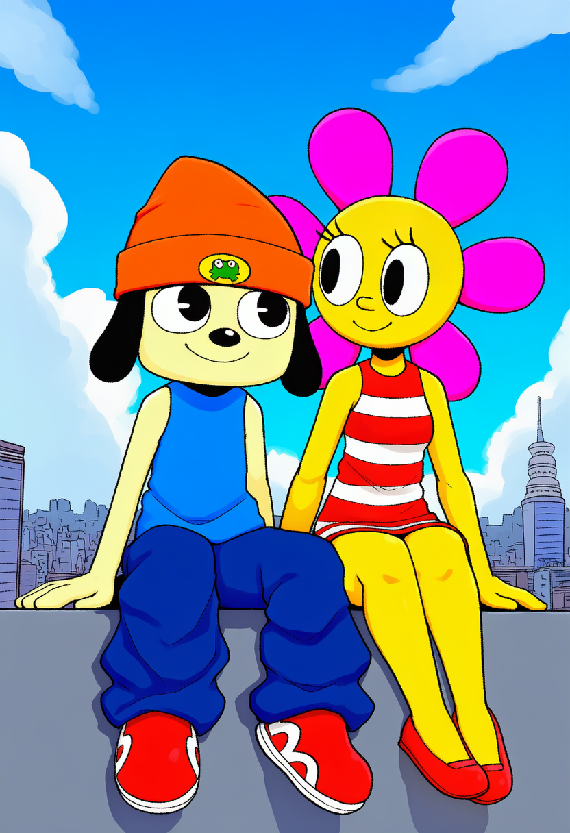parappa and sunny funny (sony interactive entertainment and etc) directed by boxen549