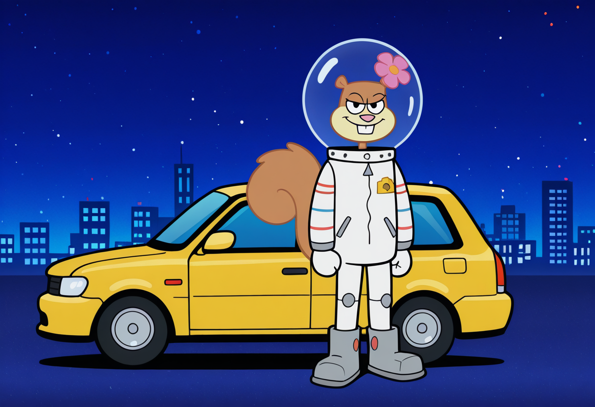 sandy cheeks (spongebob squarepants and etc) directed by boxen549