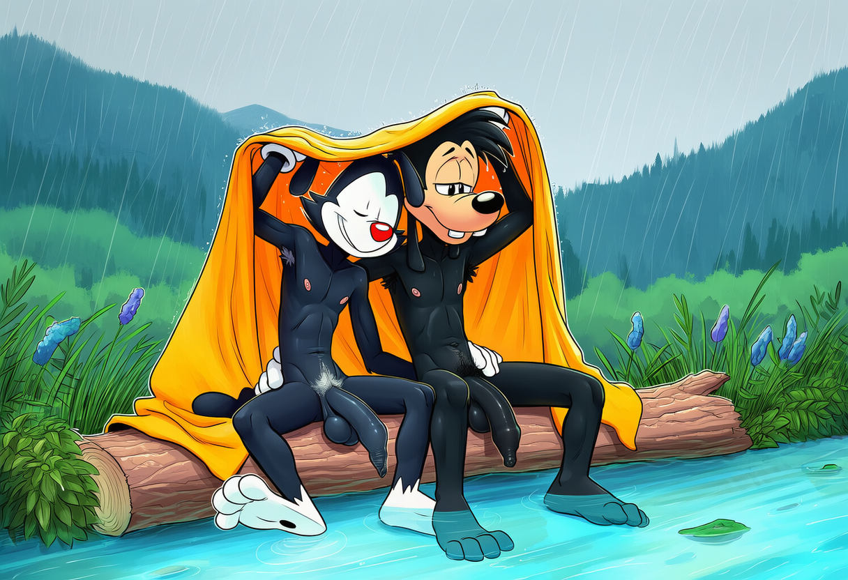 max goof and yakko warner (warner brothers and etc) directed by boxen549