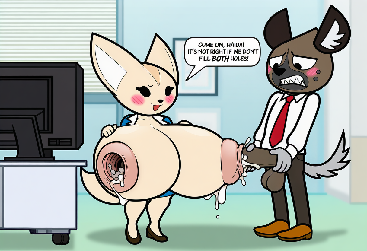 fenneko and haida (aggretsuko and etc) directed by boxen549