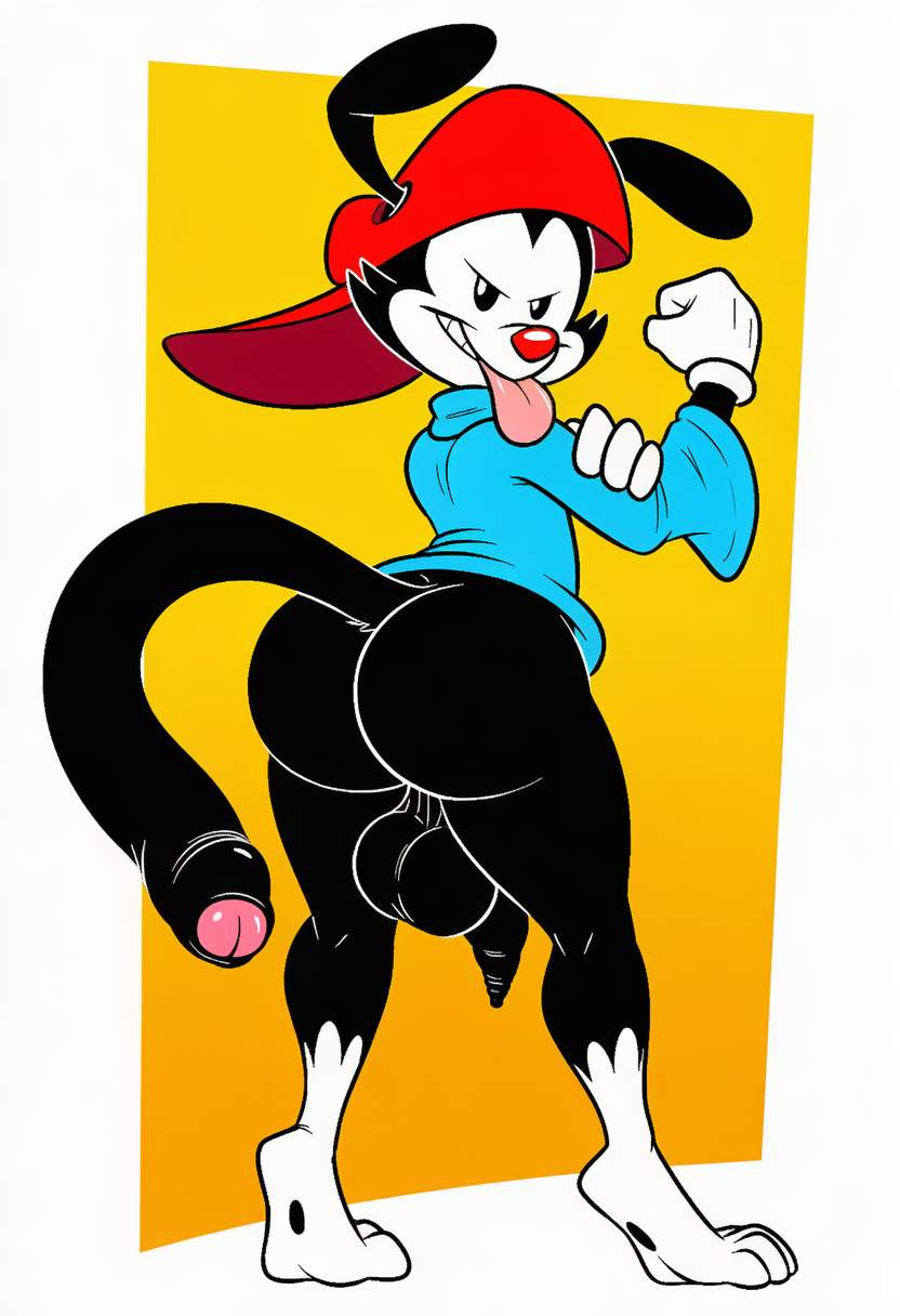 wakko warner (warner brothers and etc) directed by boxen549