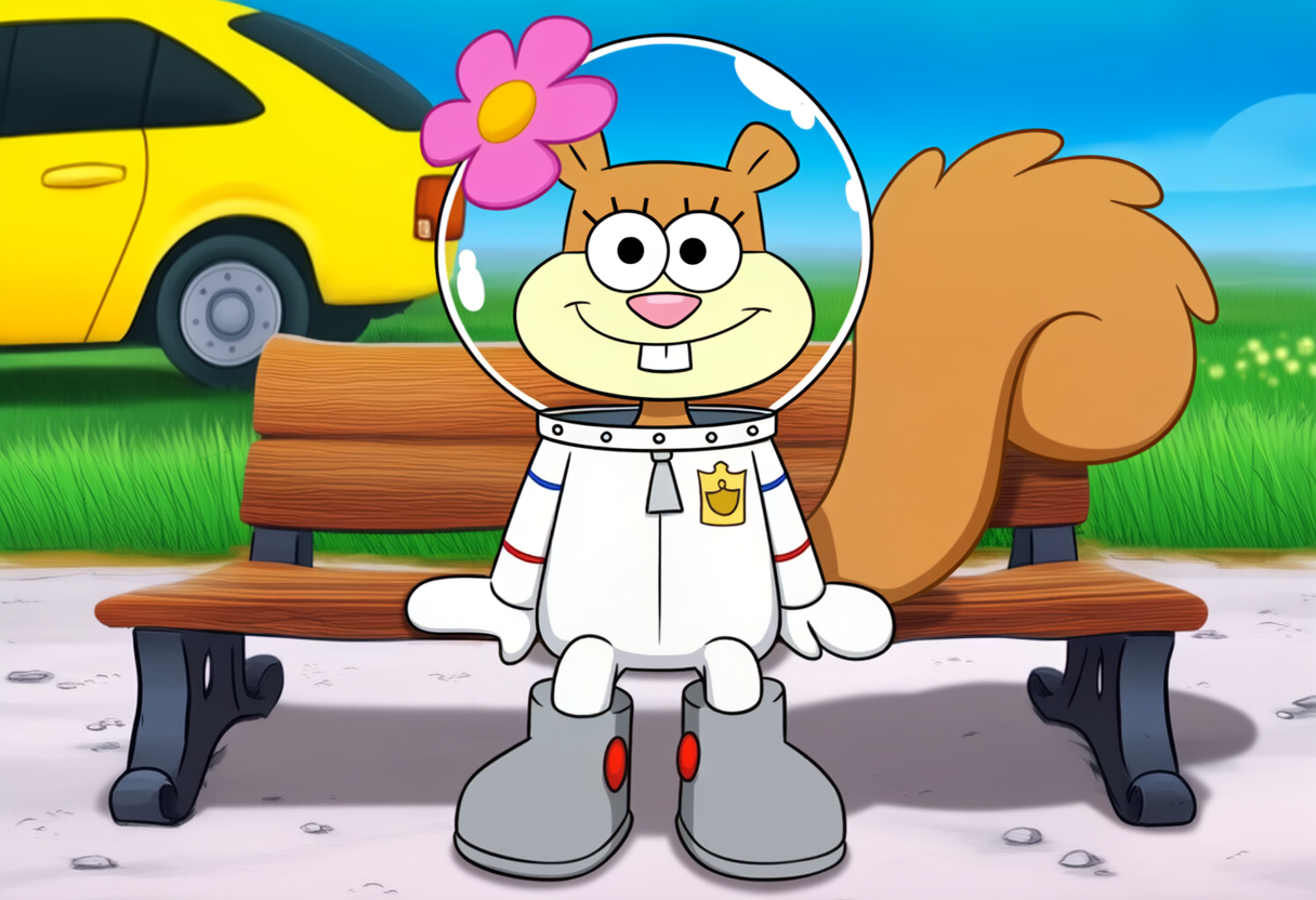 sandy cheeks (spongebob squarepants and etc) directed by boxen549