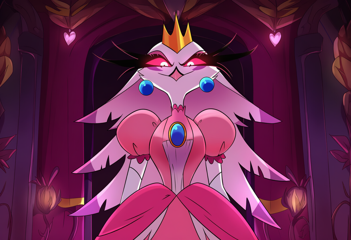 princess peach, princess peach, and stella (helluva boss and etc) directed by turkey (director)