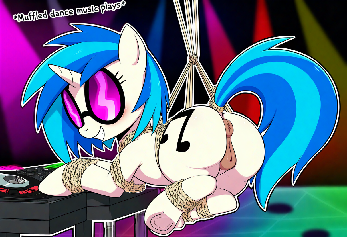 vinyl scratch (friendship is magic and etc) directed by boxen549