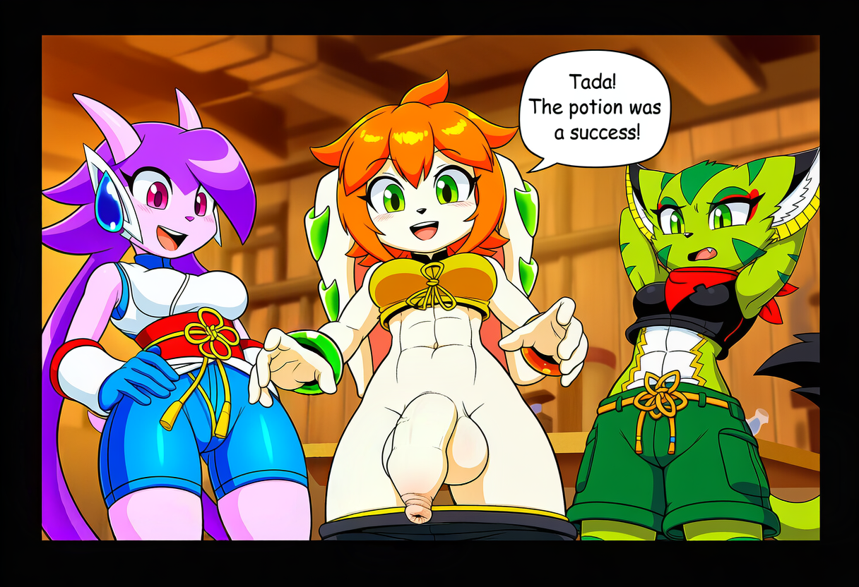 carol tea, milla basset, and sash lilac (freedom planet and etc) directed by boxen549