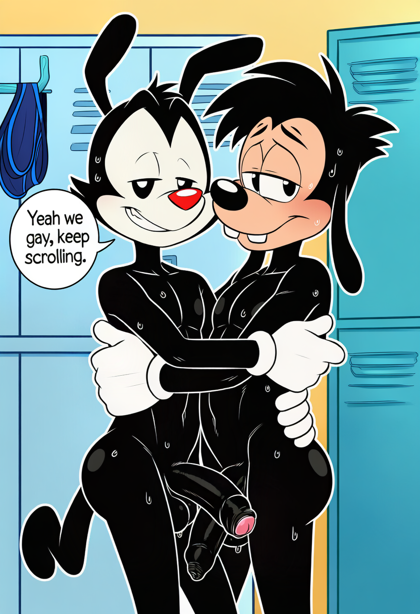 max goof and yakko warner (warner brothers and etc) directed by boxen549