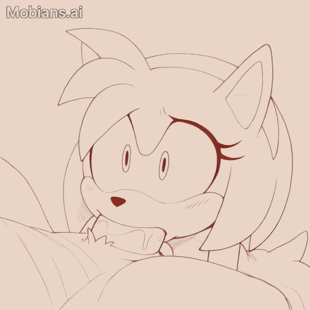amy rose (sonic the hedgehog (series) and etc) directed by dr robotonix and mobians.ai