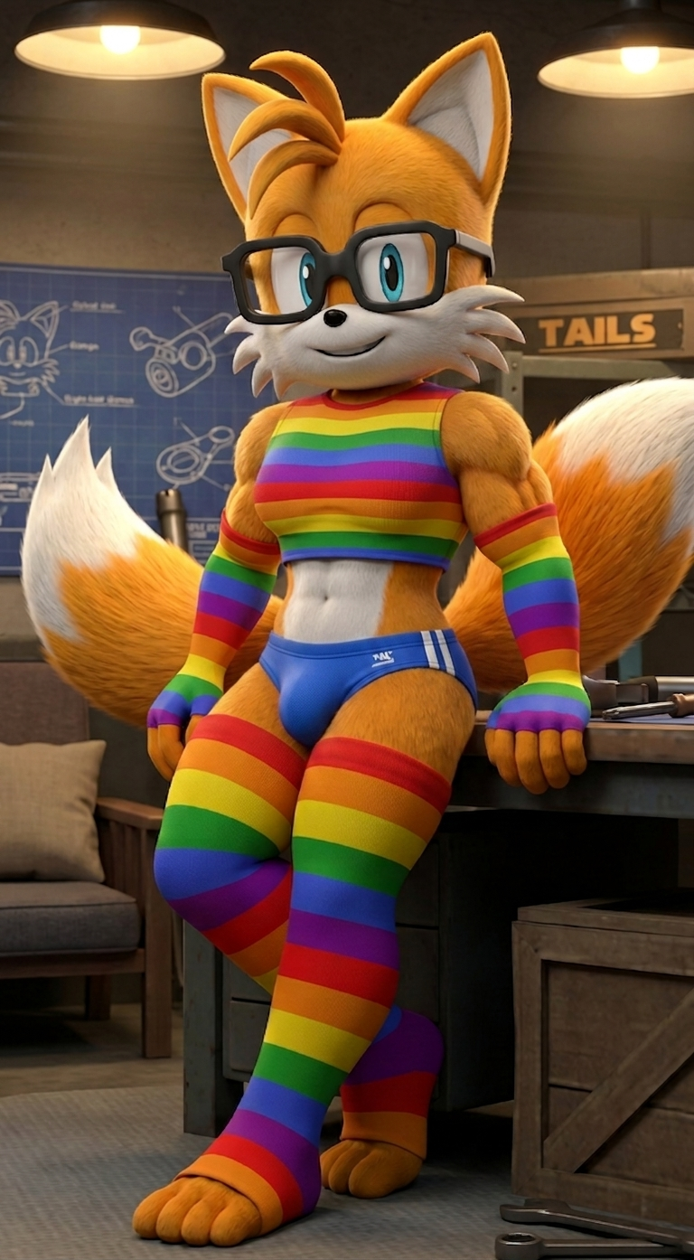 miles prower (sonic the hedgehog (series) and etc) directed by moriz