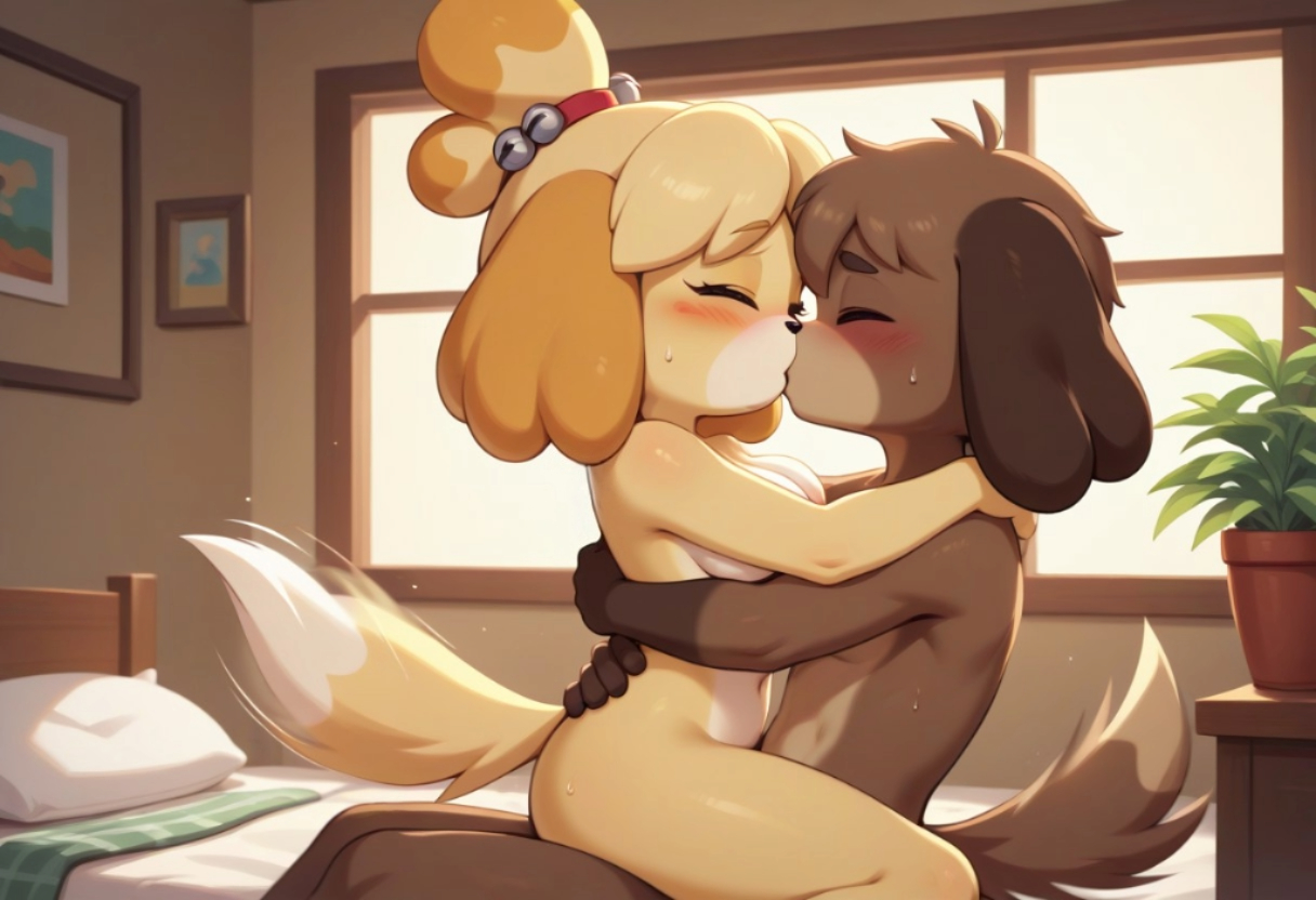 digby and isabelle (animal crossing and etc) directed by anguirus12345