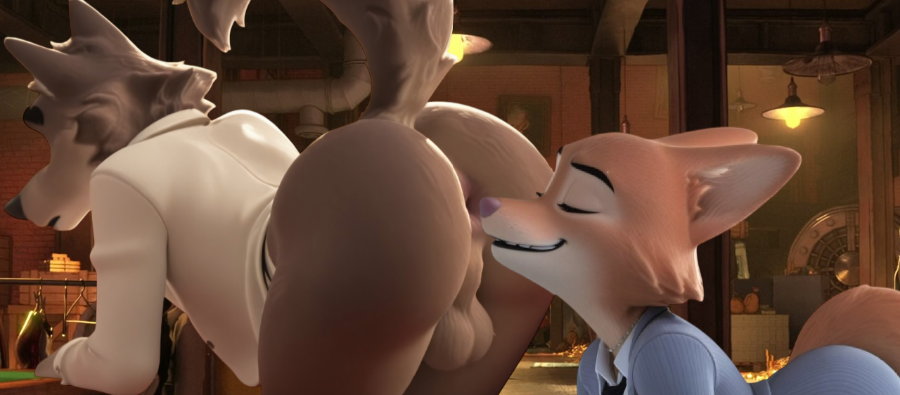 diane foxington and mr. wolf (the bad guys) directed by furryainudes