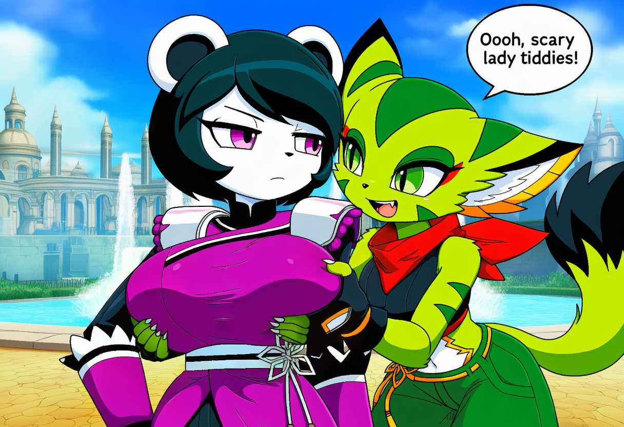 carol tea and neera li (freedom planet and etc) directed by boxen549