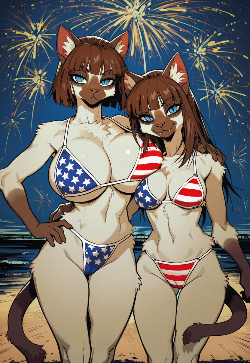 fan character (4th of july and etc) directed by anonymous director