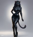 Rating: s
ID: 112856
Date: 2025-06-24 21:11:28 -0400
Status: active
Score: 3
absurd_res anthro black_body black_clothing black_fur black_hair bottomwear breasts clothing corset curled_hair director_name eyeshadow felid footwear fur gilkardex green_eyes hair hand_on_hip hi_res high_heels latex_clothing legwear lingerie makeup male mammal neck_tuft pantherine pink_nose platform_footwear platform_heels signature simple_background skirt slim small_waist solo stockings tail tight_clothing topwear tuft post #112856