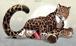 animal_genitalia animal_penis anus balls brown_body erection feline_genitalia feline_penis feral fur genitals looking_at_viewer lying male markings pawpads paws penile_spines penis plushie quadruped seam_(sewing) sheath simple_background solo spots spotted_body spotted_fur tail text white_body sergalbutt animate_inanimate felid leopard living_plushie mammal pantherine hi_res signature url