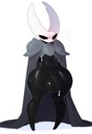anthro balls black_body bodily_fluids clothed clothing genitals horn male penis solo solo_focus twinkaton hollow_knight team_cherry pure_vessel_(hollow_knight) animal_humanoid arthropod arthropod_humanoid humanoid insect 2025 colored colorful hi_res