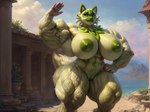 5_fingers abs abs_muscles anthro anthrofied beach biceps big_boobs big_breasts big_butt big_muscles big_nipples big_quadriceps big_quads blue_body blue_sky breasts bulky butt canine_nose cat-like cat_nose deviantart dominant dominant_female dominant_pose female female_anthro fingers flower fluffy fluffy_tail front_view fur genitals giant_milkers giant_muscles greek green_body green_fur green_nipples growth hand_on_hip hands hands_on_hips huge_abs huge_ass huge_biceps huge_breasts huge_calves huge_ears huge_hips huge_milkers huge_muscles huge_nipples huge_quadriceps huge_shoulders huge_thighs huge_trapezius huge_traps huge_triceps humanoid_genitalia humanoid_hands humanoid_pussy hyper hyper_biceps hyper_breasts hyper_calves hyper_hips hyper_muscles hyper_quadriceps hyper_thick hyper_thighs hyper_trapezius hyper_triceps inside large_breasts latsi_dorm leaf light long_ears long_legs looking_at_viewer massive massive_chest massive_pecs massive_pectorals massive_quadriceps mature_female milk_tanks mountains muscle_growth muscular muscular_anthro muscular_arms muscular_female muscular_forearm muscular_legs muscular_shoulders muscular_thighs nail_claws natural_nipples nipples nude outdoors pecs pillars pink_eyes pink_nose plant pokemon pots pussy puussy realistic_fur rock roman ruins sand sea seaside short_tail shrub size_difference sky smile smirk snout solo standing sunlight tall_female thick_abs thick_muscles thick_thighs tree triceps water whiskers wide_hips window yellow_body yellow_fur yifftator felid feliformia feline generation_9_pokemon mammal pokemon_(species) sprigatito hi_res