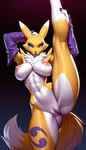 Rating: e
ID: 105535
Date: 2025-05-12 06:25:28 -0400
Status: active
Score: 25
absurd_res anthro big_breasts black_sclera blue_eyes breasts digimon_(species) dipstick_ears female hi_res meltygarnet multicolored_ears renamon solo tail tattoo post #105535