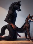 anal anthro canid canine doggystyle duo from_behind_position genitals lurktime_(director) male male/male mammal penis sex